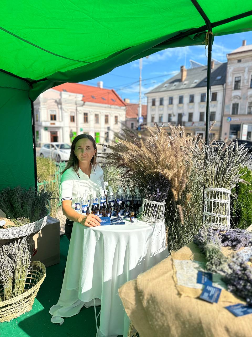 На ярмарку з лавандовою продукцією